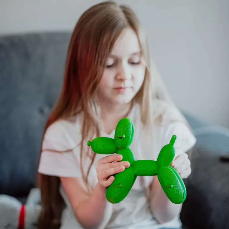 Puzzle sculpture 3D en carton - Chien Ballon -<Cartonic Online