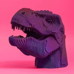Puzzle sculpture 3D en carton - T-Rex -<Cartonic Online
