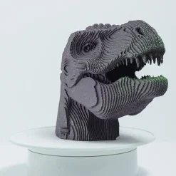 Puzzle sculpture 3D en carton - T-Rex -<Cartonic Online