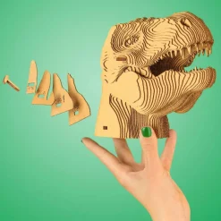Puzzle sculpture 3D en carton - T-Rex -<Cartonic Online