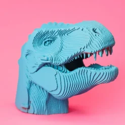 Puzzle sculpture 3D en carton - T-Rex -<Cartonic Online