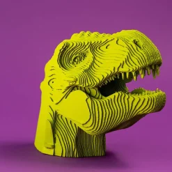 Puzzle sculpture 3D en carton - T-Rex -<Cartonic Online