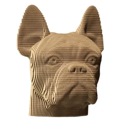 Puzzle sculpture 3D en carton - Bulldog -<Cartonic Flash Sale