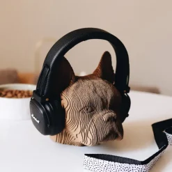 Puzzle sculpture 3D en carton - Bulldog -<Cartonic Flash Sale
