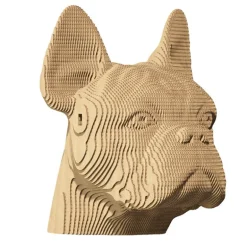 Puzzle sculpture 3D en carton - Bulldog -<Cartonic Flash Sale