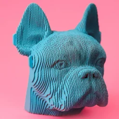 Puzzle sculpture 3D en carton - Bulldog -<Cartonic Flash Sale
