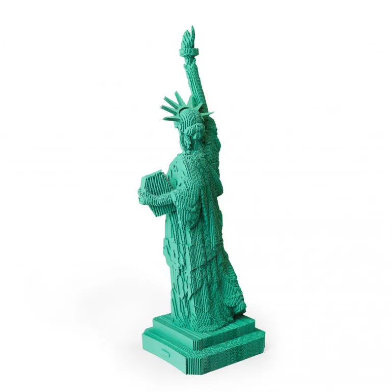 Puzzle sculpture 3D en carton - Statue de la Liberté -<Cartonic Clearance