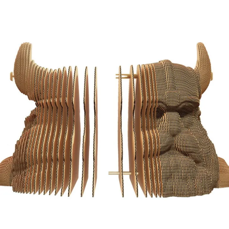 Puzzle sculpture 3D en carton - Viking -<Cartonic Hot