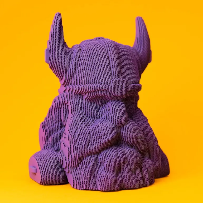 Puzzle sculpture 3D en carton - Viking -<Cartonic Hot