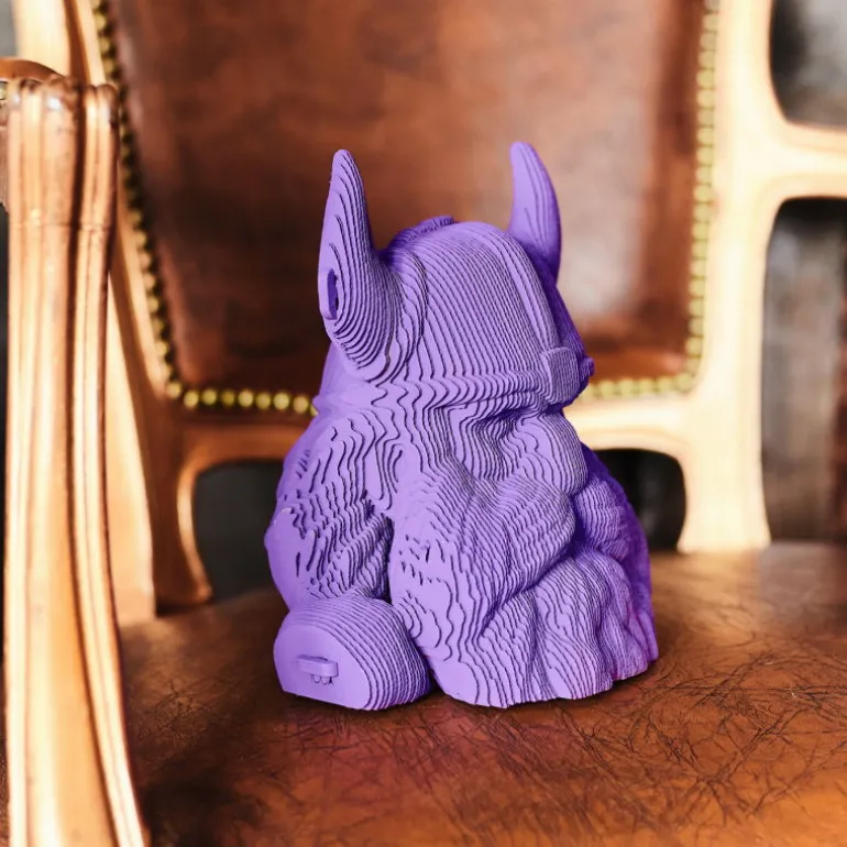 Puzzle sculpture 3D en carton - Viking -<Cartonic Hot