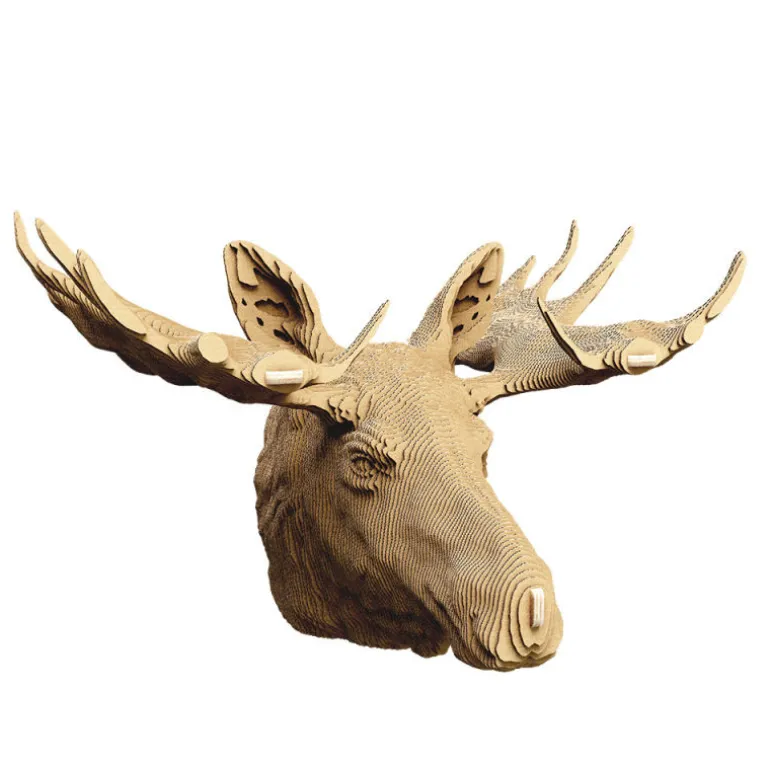 Puzzle sculpture 3D en carton - Elan -<Cartonic Sale