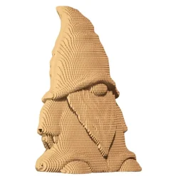 Puzzle sculpture 3D en carton - Gnome -<Cartonic Shop