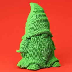 Puzzle sculpture 3D en carton - Gnome -<Cartonic Shop