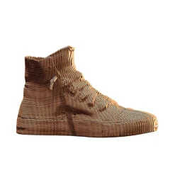 Puzzle sculpture 3D en carton - Sneaker montante -<Cartonic Discount