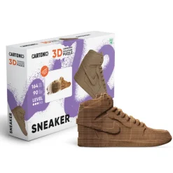 Puzzle sculpture 3D en carton - Sneaker -<Cartonic Clearance
