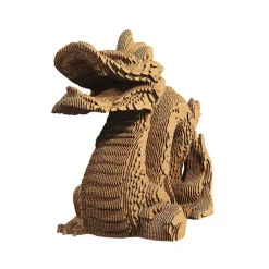 Puzzle sculpture 3D en carton - Dragon -<Cartonic Fashion