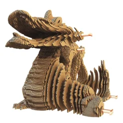 Puzzle sculpture 3D en carton - Dragon -<Cartonic Fashion