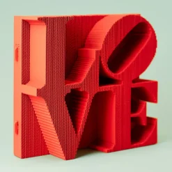 Puzzle sculpture 3D en carton - Love -<Cartonic Cheap
