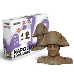 Puzzle sculpture 3D en carton - Napoléon Bonaparte -<Cartonic Clearance