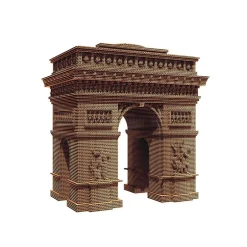 Puzzle sculpture 3D en carton - Arc de triomphe -<Cartonic Discount