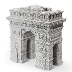 Puzzle sculpture 3D en carton - Arc de triomphe -<Cartonic Discount