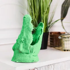 Puzzle sculpture 3D en carton - Crocodile -<Cartonic Shop