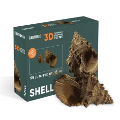 Puzzle sculpture 3D en carton - Coquillage -<Cartonic Best Sale