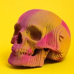 Puzzle sculpture 3D en carton - Crâne -<Cartonic Sale