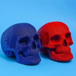 Puzzle sculpture 3D en carton - Crâne -<Cartonic Sale