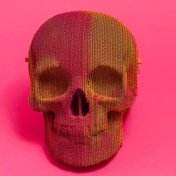 Puzzle sculpture 3D en carton - Crâne -<Cartonic Sale