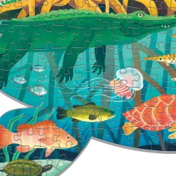 Puzzle silhouette 300 pcs 'Marécages'<Mudpuppy Clearance