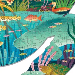 Puzzle silhouette 300 pcs 'Marécages'<Mudpuppy Clearance