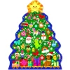 "Arbre de Noël" Puzzle silhouette 24 pcs<Crocodile Creek Cheap