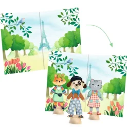 "Bonjour Paris" Collage pour enfant 9849<Djeco Sale
