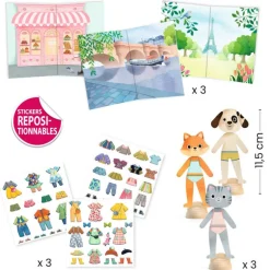 "Bonjour Paris" Collage pour enfant 9849<Djeco Sale