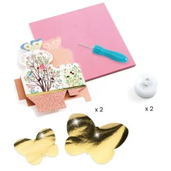 "Clair-obscur" 2 lanternes déco à créer DIY 7975<Djeco Discount