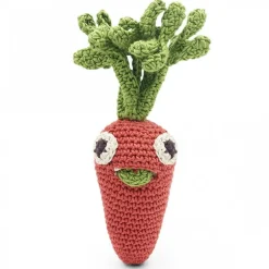 "Kit mini veggy" hochets pour bébé en crochet en coton bio The veggy toys<MyuM Shop
