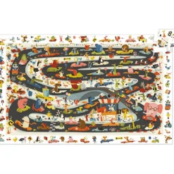 Rallye automobile, puzzle observation 54 pcs 7564<Djeco Flash Sale