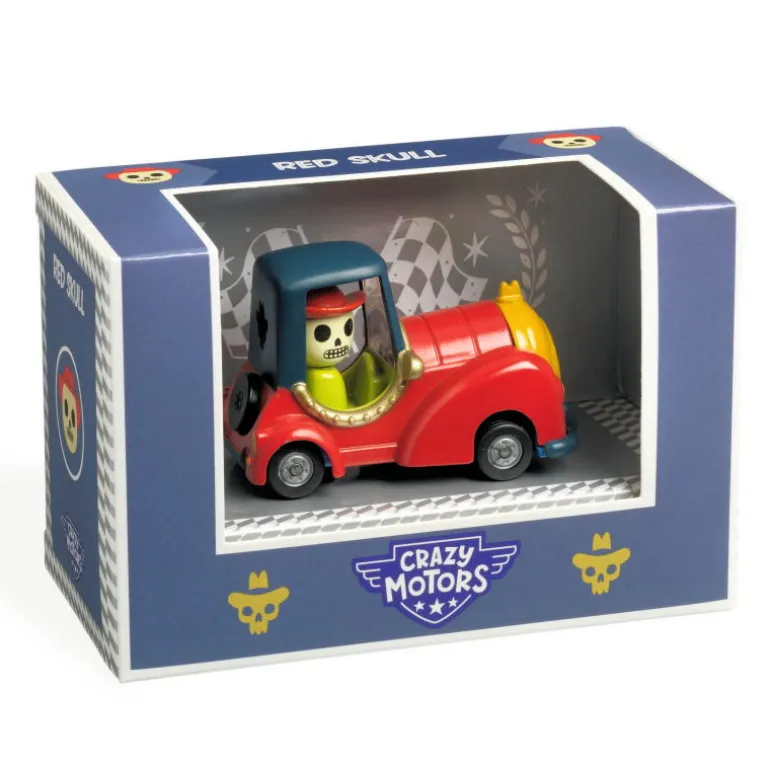 Red Skull Voiture Crazy Motors 5470<Djeco Shop