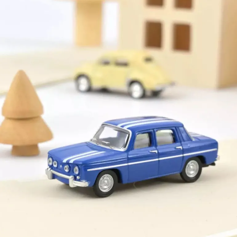 Renault 8 Gordini bleue, voiture 1/64<NOREV Cheap