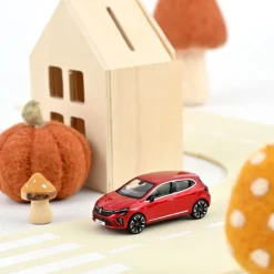 Renault Clio rouge 2024, jouet voiture 1/64<NOREV Outlet