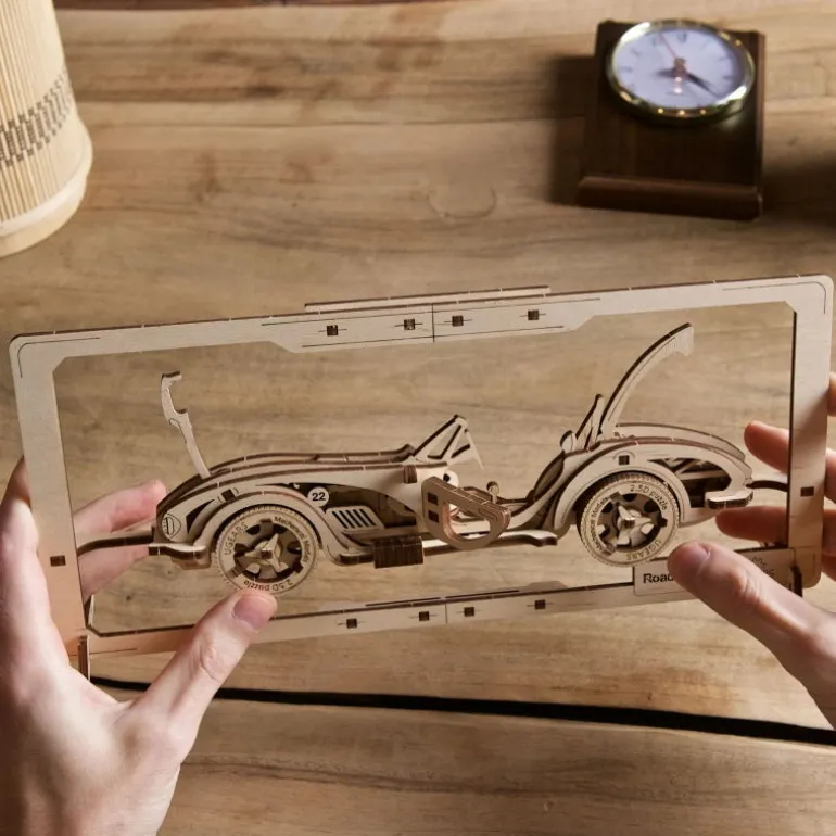 Roadster MK3– UGEARS Puzzle 2,5D en bois<UGEARS models Sale
