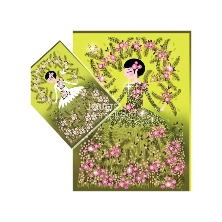 Robes à paillettes, Tableaux à pailleter DJO 9500<Djeco Clearance