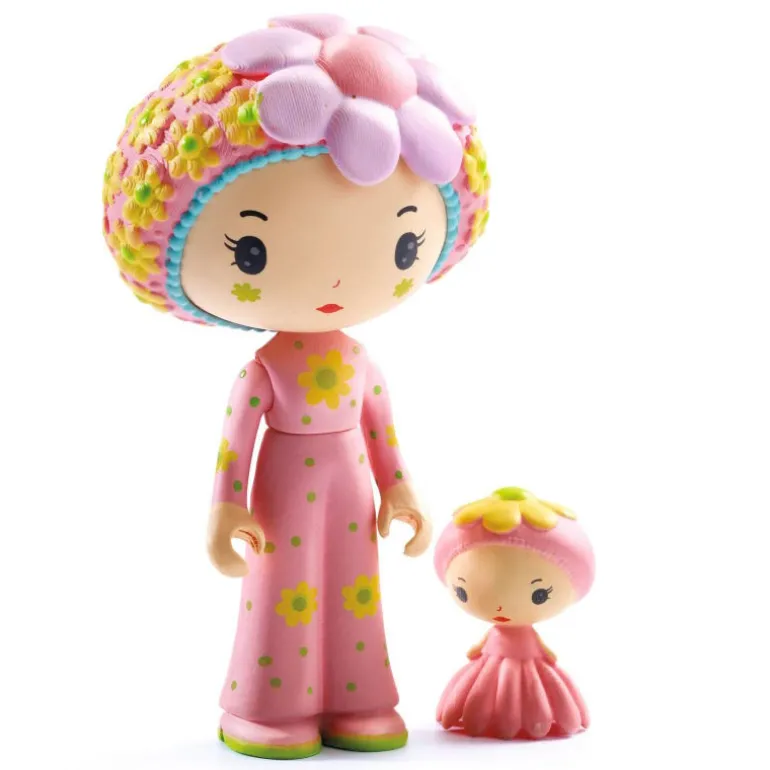 Rose Tinyroom, chambre pour figurine tinyly de 6963<Djeco Sale