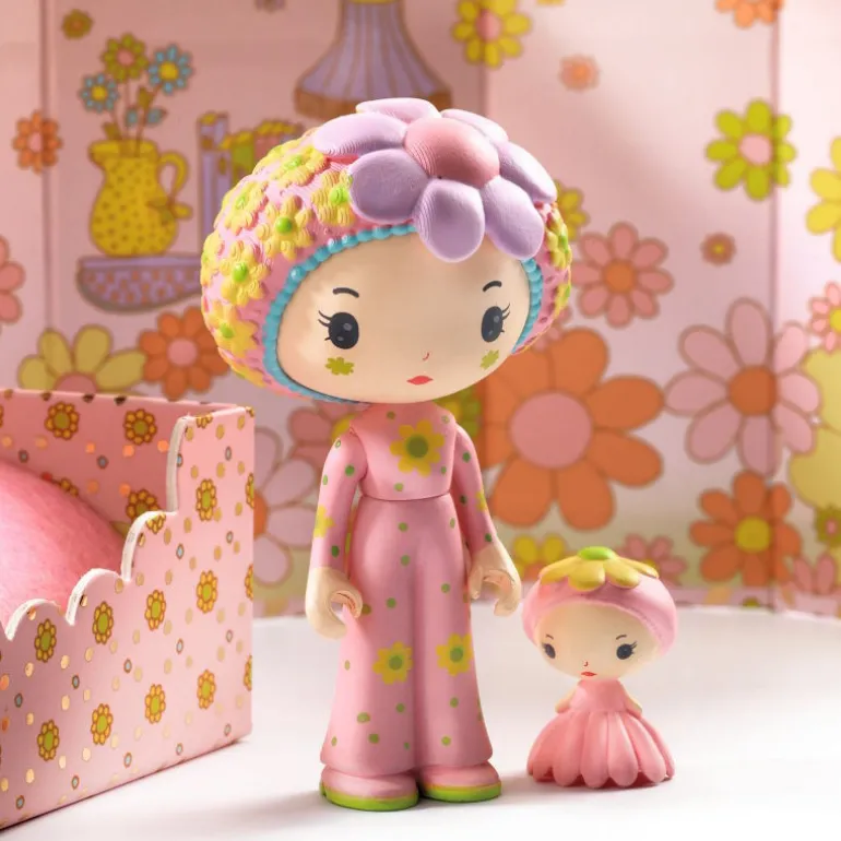 Rose Tinyroom, chambre pour figurine tinyly de 6963<Djeco Sale