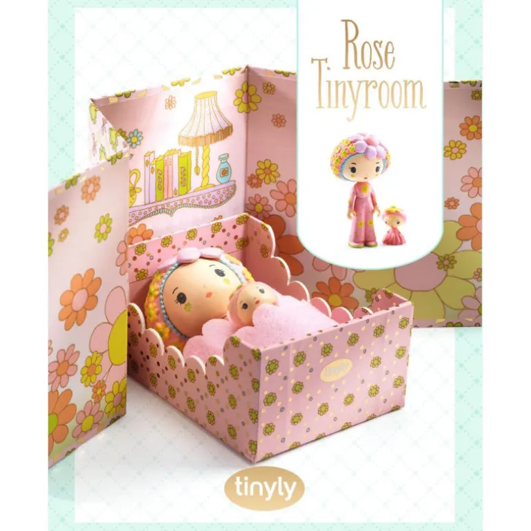 Rose Tinyroom, chambre pour figurine tinyly de 6963<Djeco Sale