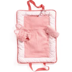 Sac à langer 'Pink Peak' accessoire pour poupée POMEA de 7850<Djeco Best Sale