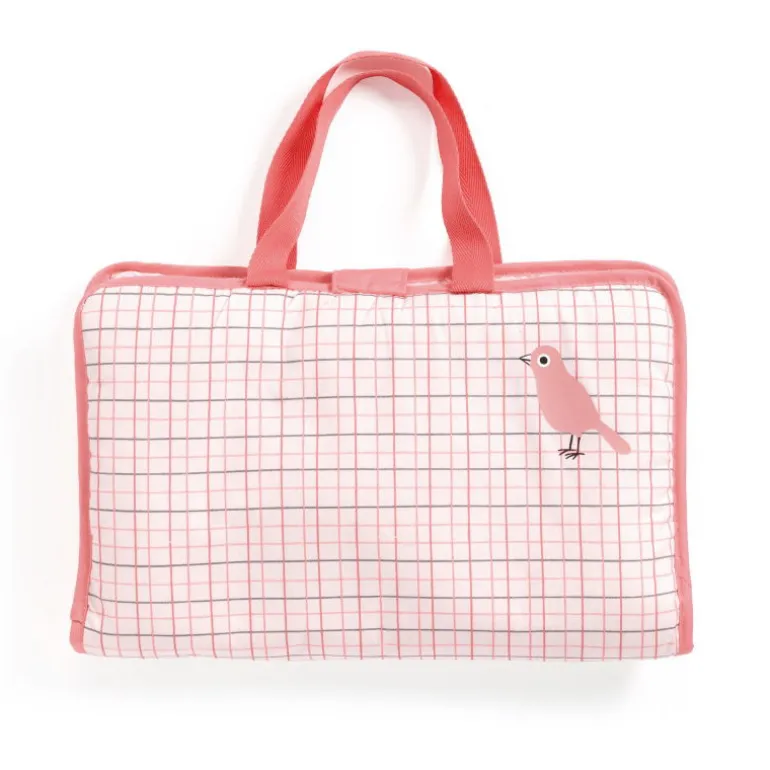 Sac à langer 'Pink Peak' accessoire pour poupée POMEA de 7850<Djeco Best Sale