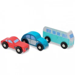 Set de 3 petites voitures en bois 60510<Papo Fashion