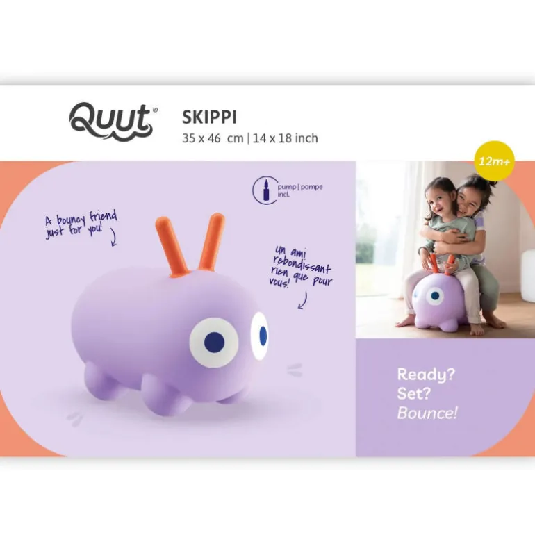 SKIPPI Mauve lavande, Animal sauteur<Quut Fashion